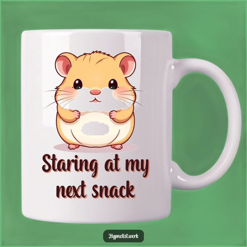 Funny Hamster Swirl Pattern Mug: Mesmerizing Fun is a Hilarious Gift Idea